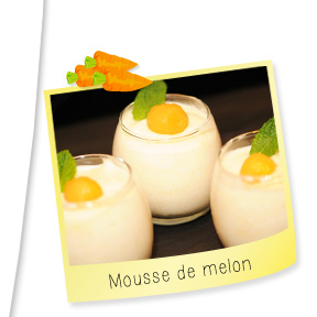 Mousse de melon