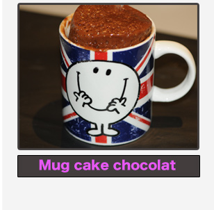 Mug cake chocolat