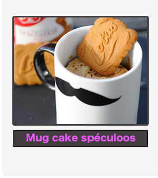 Mug cake Spéculoos
