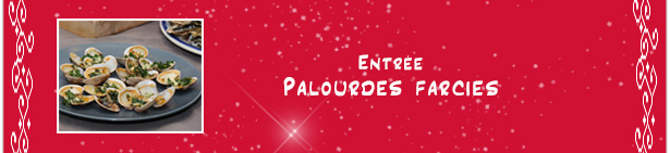 Palourdes farcies