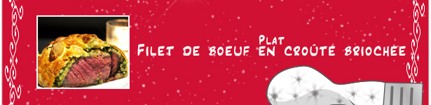 Filet de boeuf en croûte briochée