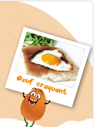 Oeuf craquant