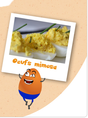 Oeufs mimosa