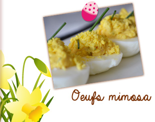 Oeufs mimosa