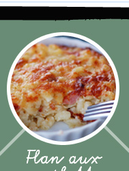 Flan aux coquillettes