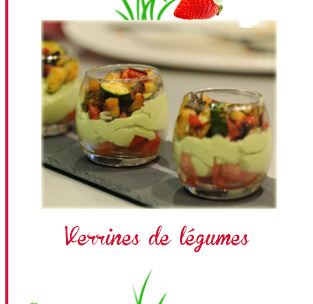 Verrines de légumes